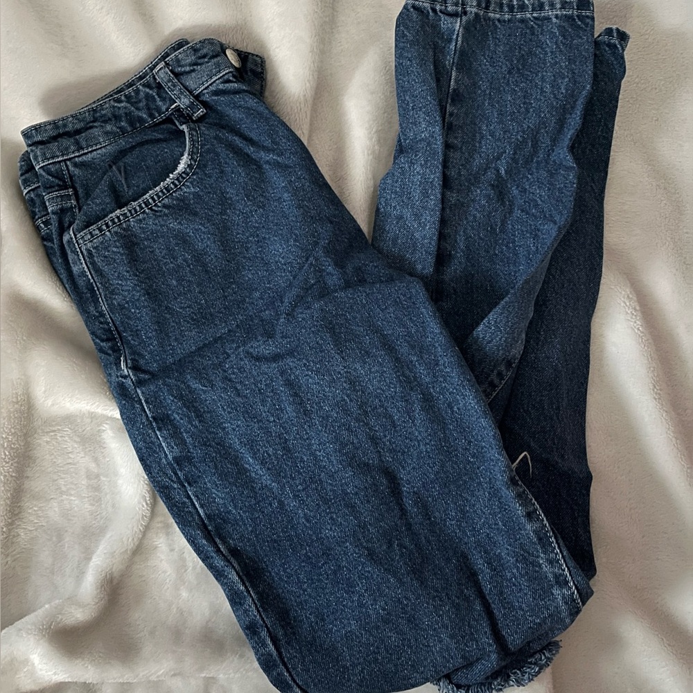 dark wash asos jeans size 26